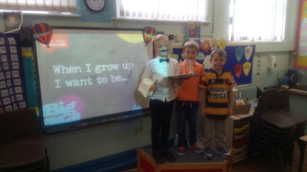 Year3StJos's tweet photo. Dancer, dance teacher, teacher, waiter, builder, rugby player #bigme #actionaiduk https://t.co/jRvpfWeQmx