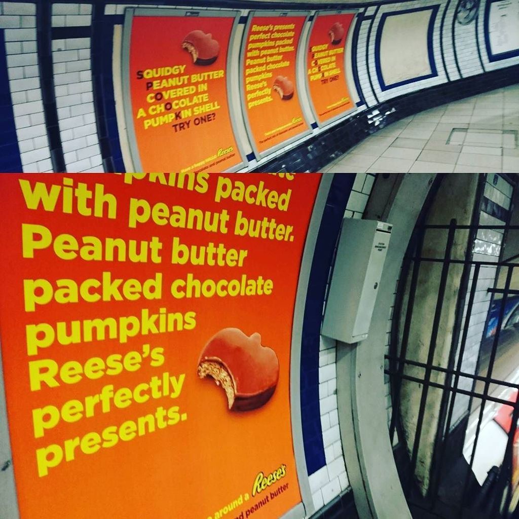 imrobertbarber's tweet photo. More about this #Halloween campaign by @reesesuk . 🎃🎃🎃🎃🎃🎃🎃🎃🎃
#advertising #ads #TrickOrTreat #copywriter #copywrit… https://t.co/byiebH3PEi https://t.co/khEAxVdkJS