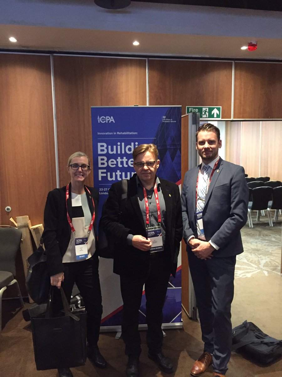 Kriminalvården deltar i ICPAs årliga konferens. 2017 års spännande tema är Innovation in Rehabilitation: Building Better Futures