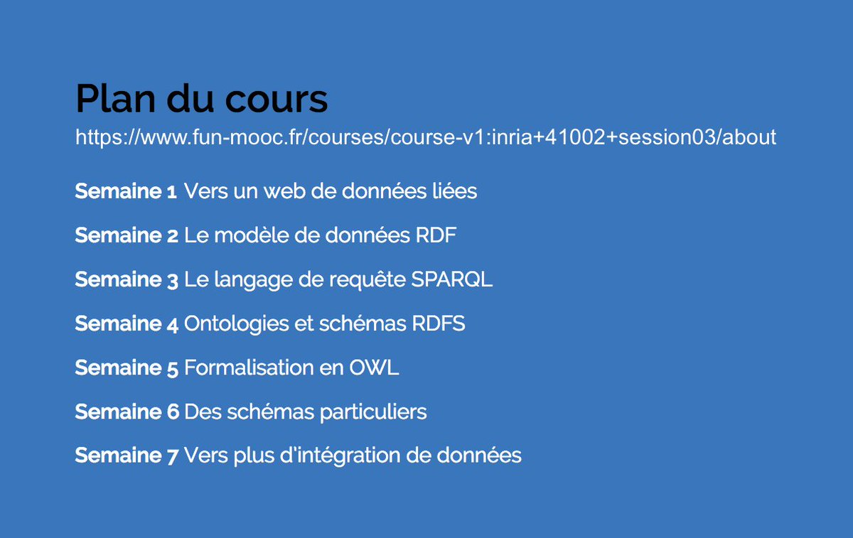 InriaLearnLab's tweet photo. #moocwebsem une pause pour souffler et pour avoir plus de temps sur les semaines 1 2 3 4 ! allez, hop on y va ! @FunMooc @fabien_gandon https://t.co/Do9smrqBxV