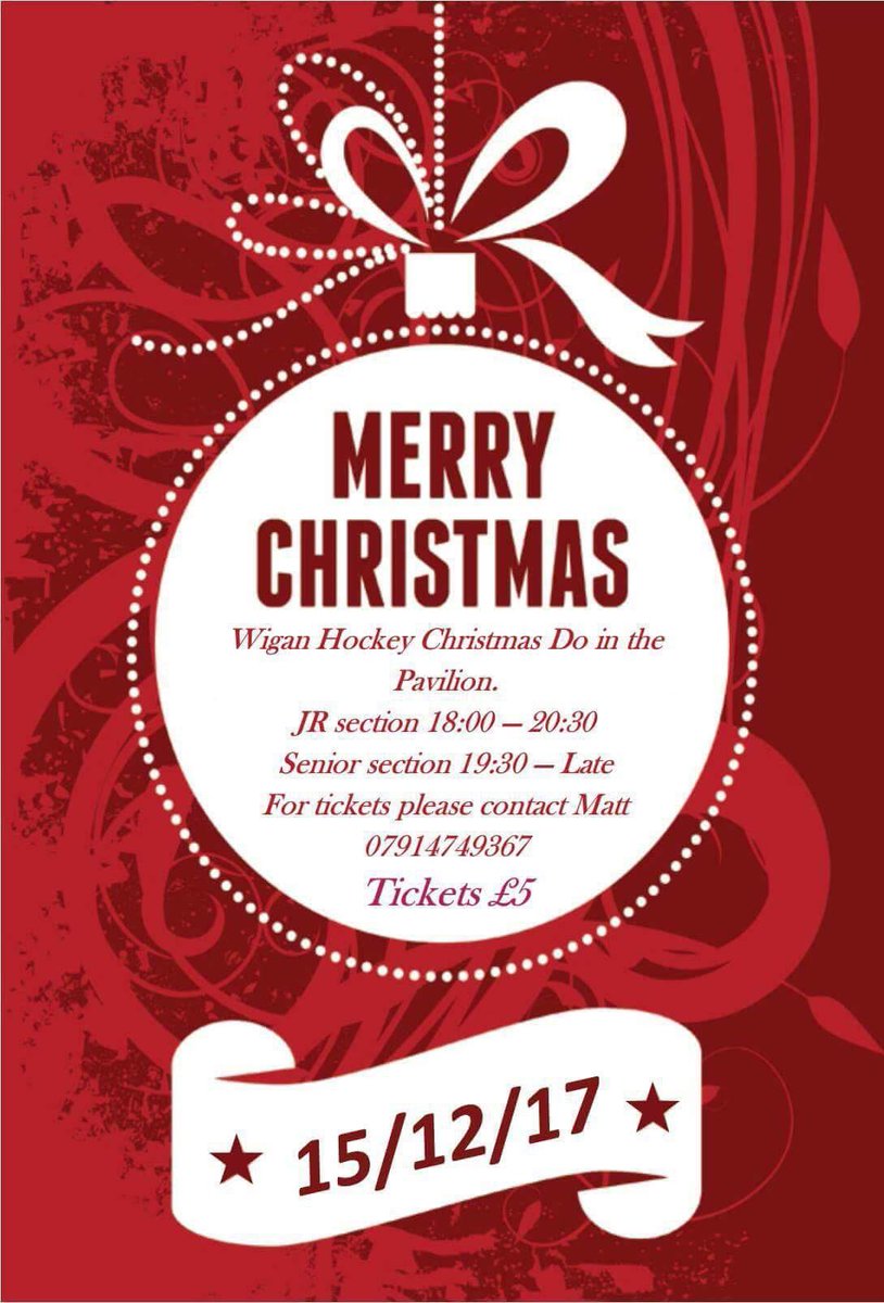 The dates been set for our annual Christmas do. See below for more details or to book your tickets 🎟🎅🏼🎄