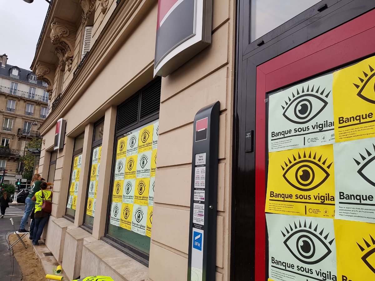 Alternatiba_'s tweet image. [COMMUNIQUÉ] Climat et droits humains : @CreditAgricole et @SocieteGenerale placées sous vigilance #devoirdevigilance #defunddisasters