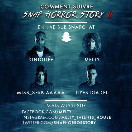 SnapHorrorStory's tweet photo. Les comptes à follow pour suivre #SnapHorrorStory ! https://t.co/OczAvPvSeN