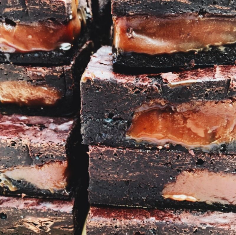 Chloe Timms of <a href="/Fatties_Bakery/">Fatties</a> shared her top 5 brownies in London... For science, you should probably try them all. buff.ly/2xZaRPE