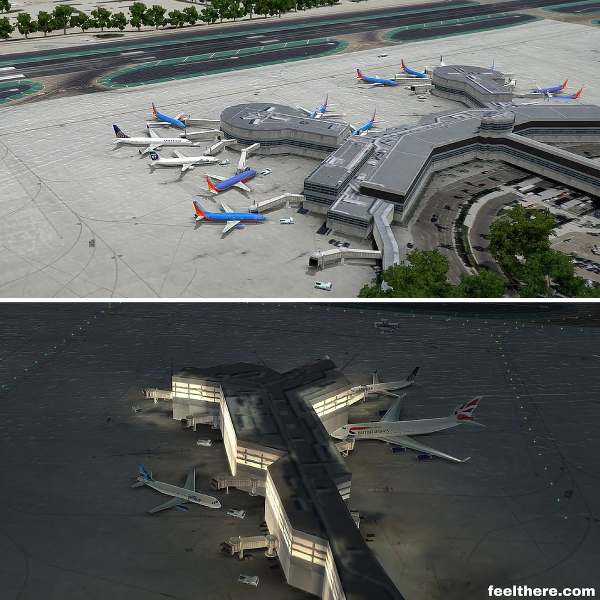 feelThere's tweet photo. Real Color KSAN for #Tower3D by #NyergesDesign #KSAN #Atcsuite #Airtrafficcontrol #Airporttower #Terminalareacontrol https://t.co/eEzNT2lpzj https://t.co/W6o5EV95ue