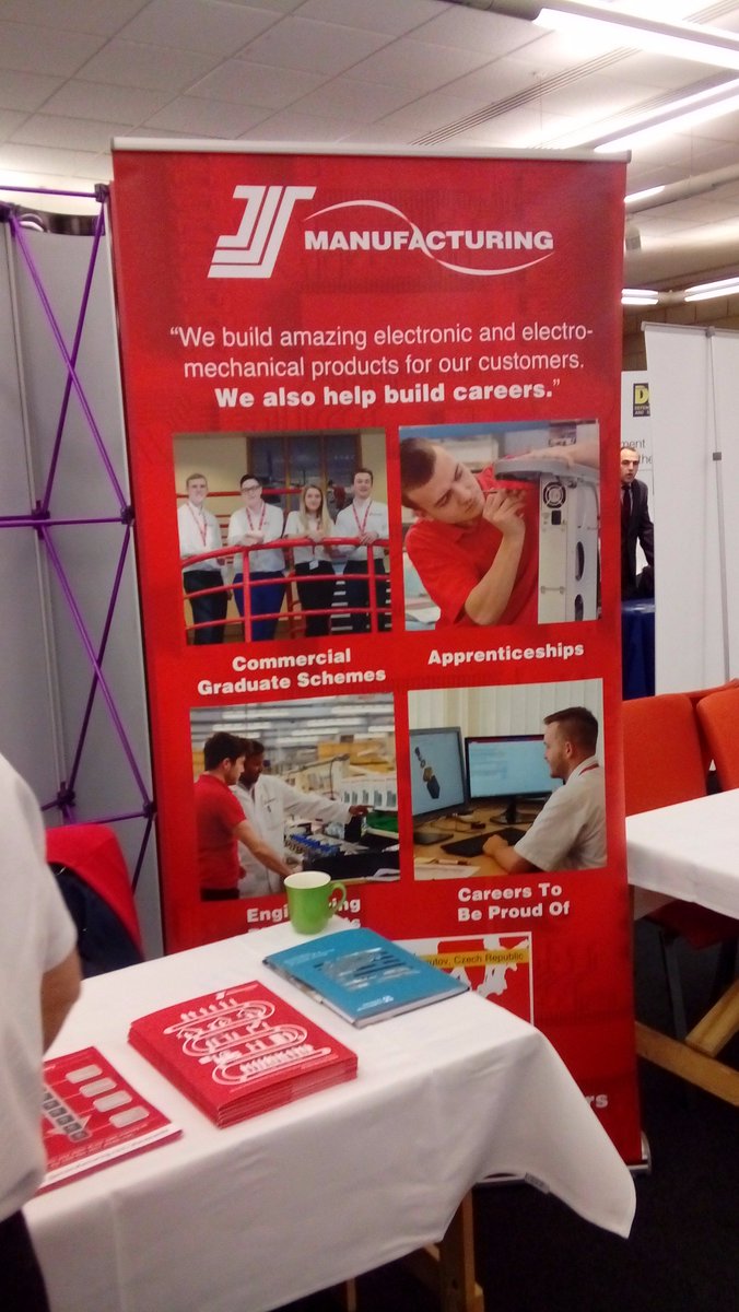 JJSmfg's tweet photo. A few pictures from last week's #LUEngFair2017. Really busy event and lots of interest in our new #engineering #placement scheme! https://t.co/4XMe8M43Up