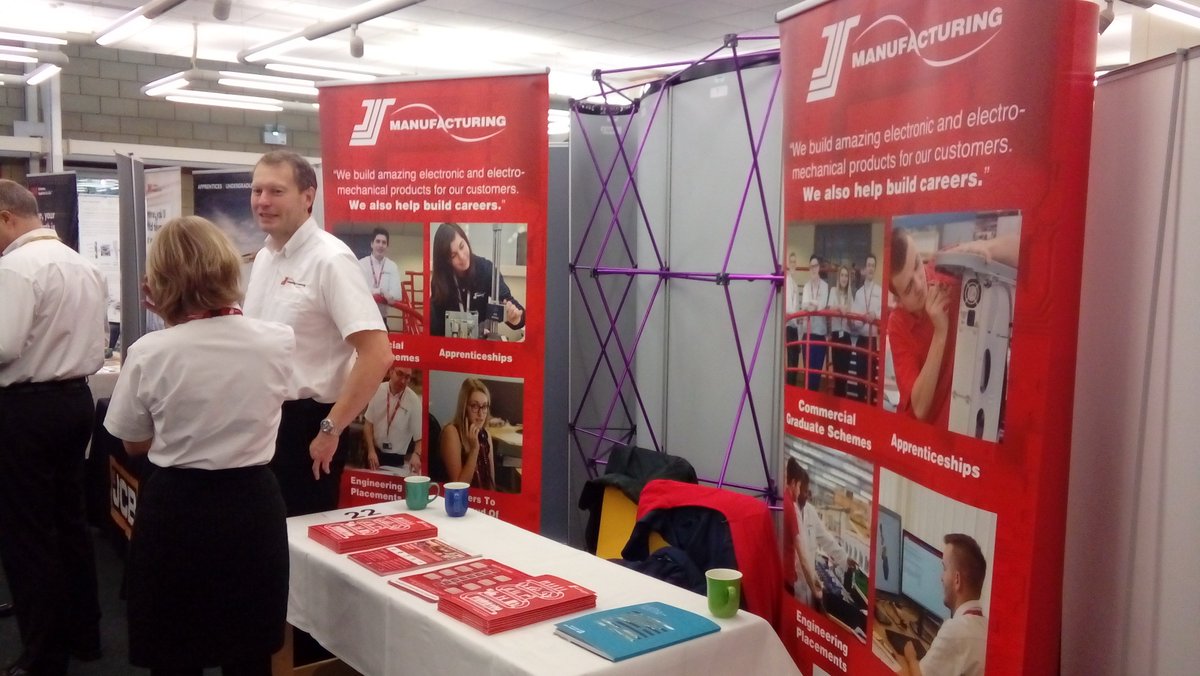 JJSmfg's tweet photo. A few pictures from last week's #LUEngFair2017. Really busy event and lots of interest in our new #engineering #placement scheme! https://t.co/4XMe8M43Up