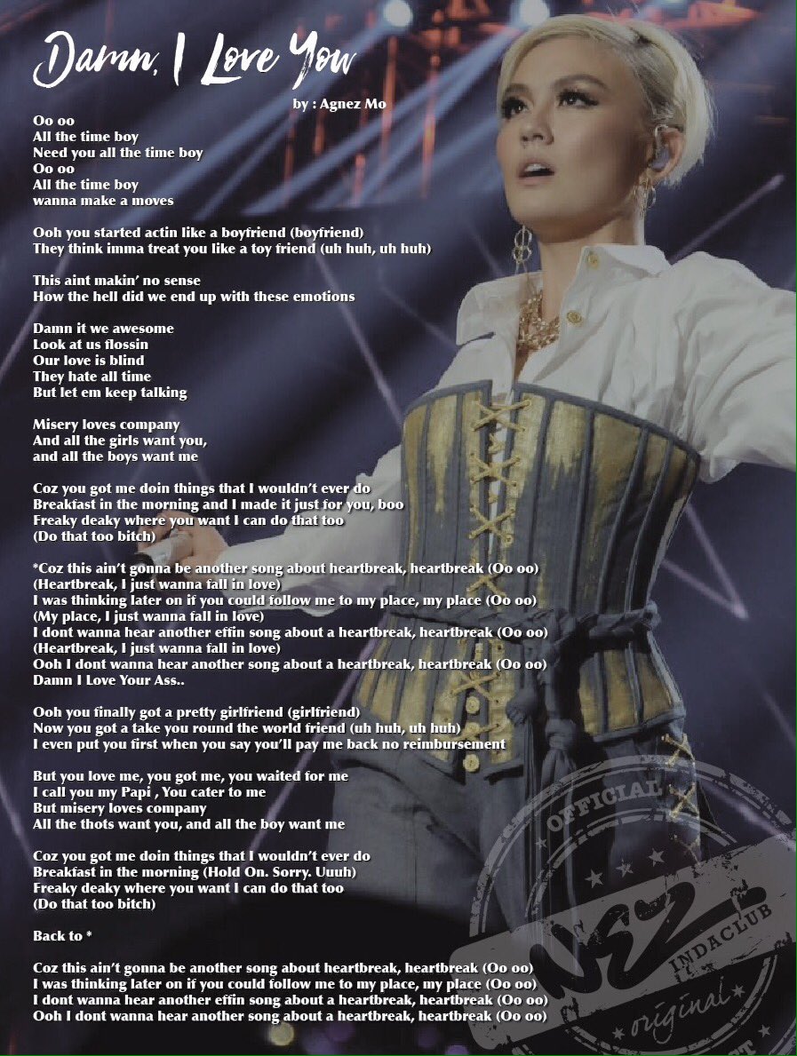 download lagu damn i love you agnes mo