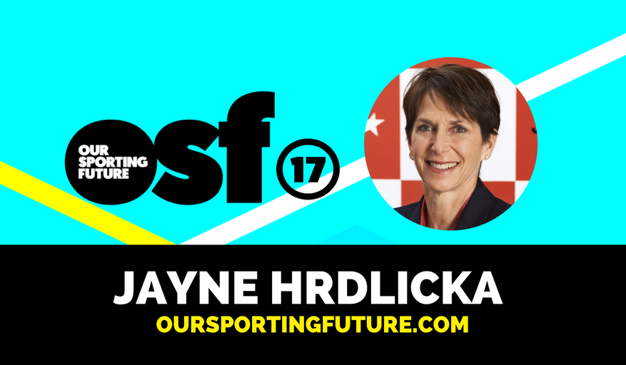 ausport's tweet photo. Keynote at #OSF17 by new @TennisAustralia Chair & Pres Jayne Hrdlicka is Leadership & Responding to Change REGISTER: https://t.co/opHSW1KZt5 https://t.co/Mr0luZnM0f
