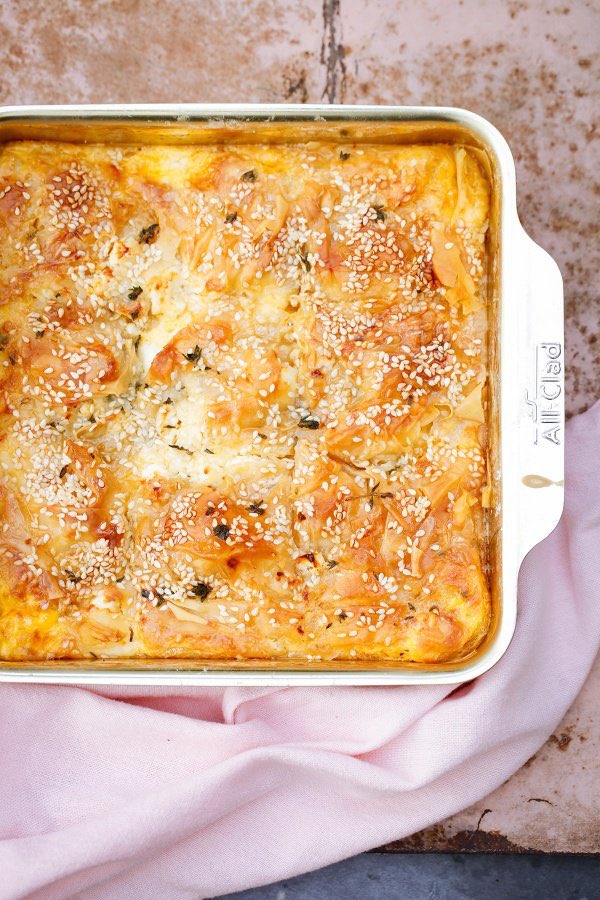 Nigella_Lawson's tweet photo. With thanks to @sturdyAlex for showing the way, #RecipeOfTheDay is Old Rag Pie (patsavouropita) https://t.co/tUscP760hg https://t.co/3raEzVuQCi
