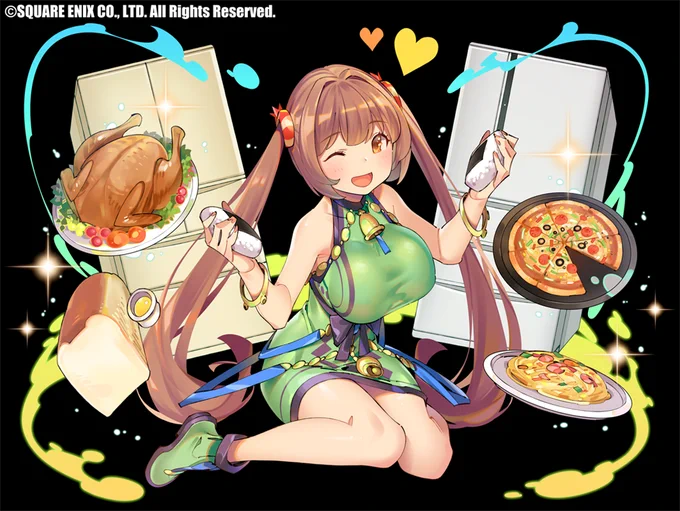 【PS4/PSVITA乖離性ミリオンアーサー】コラボイベントのイラストを描かせていただきました。
『新次元ゲイムネプテューヌVⅡR』次元型オイフェ(天王星うずめ)
『干物妹!うまるちゃん』干物妹型アイナ(海老名菜々) 