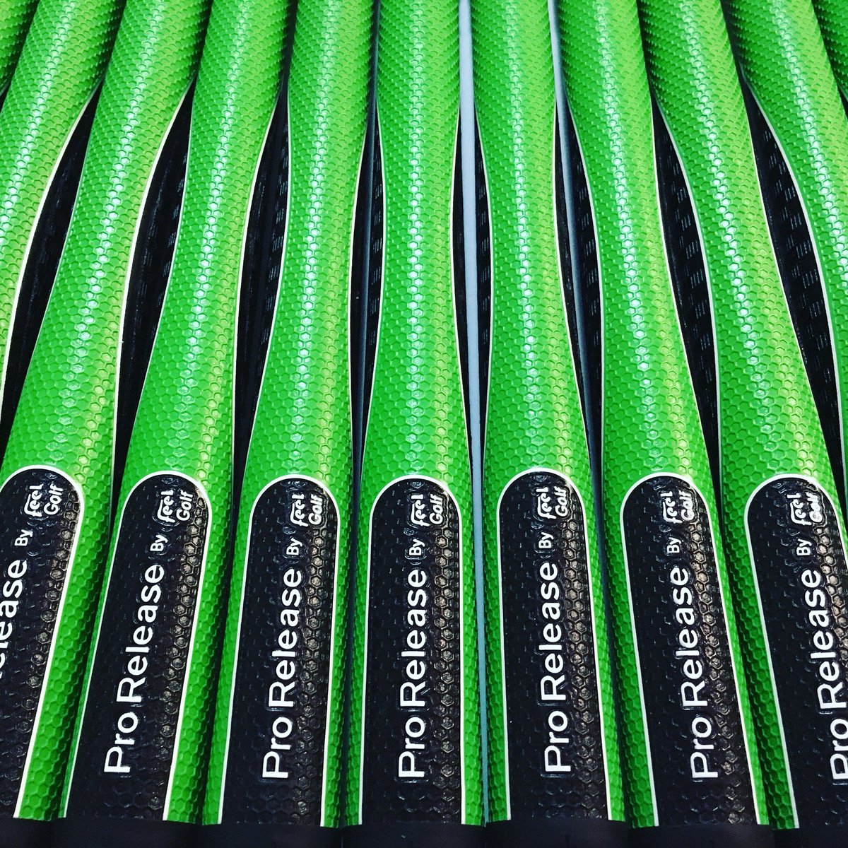 FEELGRIPS's tweet photo. Our new lime green GEN3 Pro Release Grips have just arrived and they look great! https://t.co/hlP9sMXILa