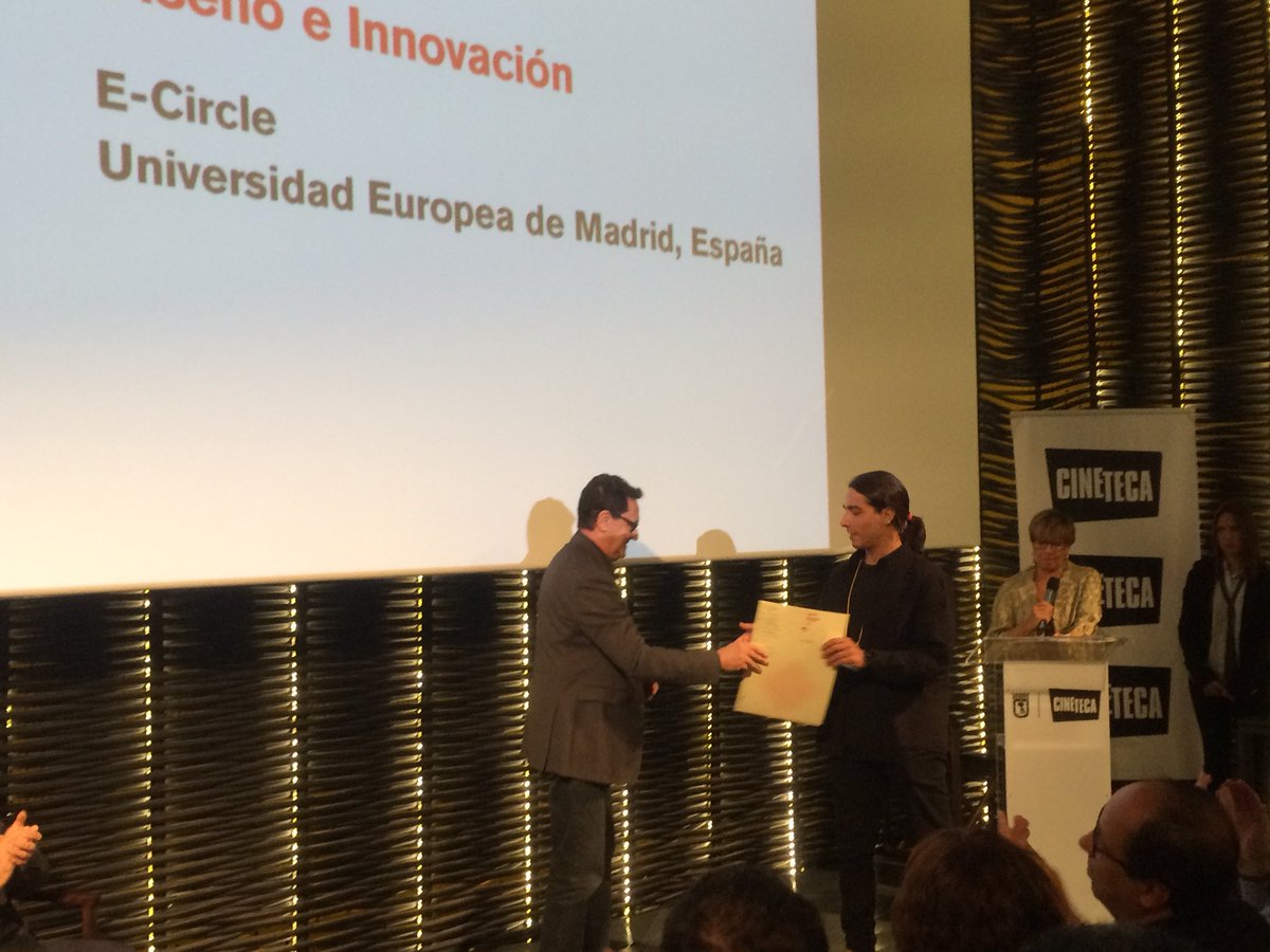 ArteyDisenoUE's tweet photo. El proyecto E-circle, premiado en el #7EncuentroBID @di_mad 🏅 Conoce el proyecto➡️https://t.co/j5fHM1kPFT https://t.co/kO05pDR4wZ