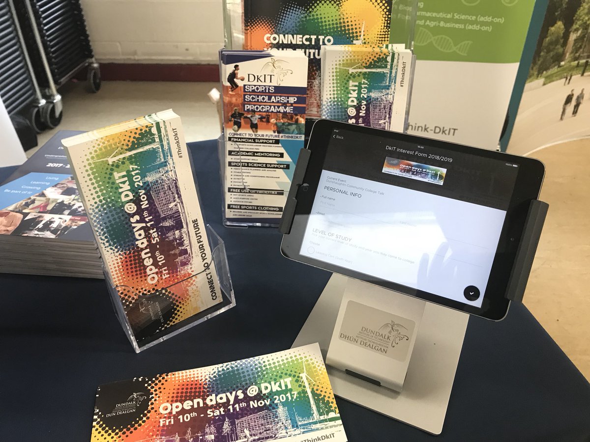 ThinkDkIT's tweet photo. St Peters Dunboyne Careers Fair in full flow this morning #DkITopenday2017 #ThinkDkIT #dunboyne @St_Peters17 #StPetersDunboyne #College https://t.co/6zU9Yn9edx