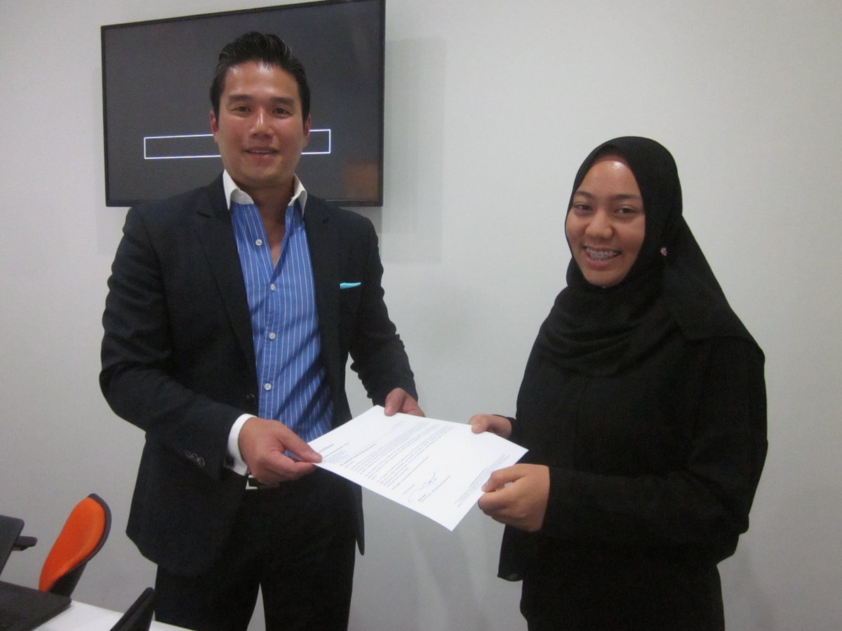 hui_yee9034's tweet photo. Welcome onboard @KamaliaAdlina from UKM #LNSAP https://t.co/6D9yCb5bKK