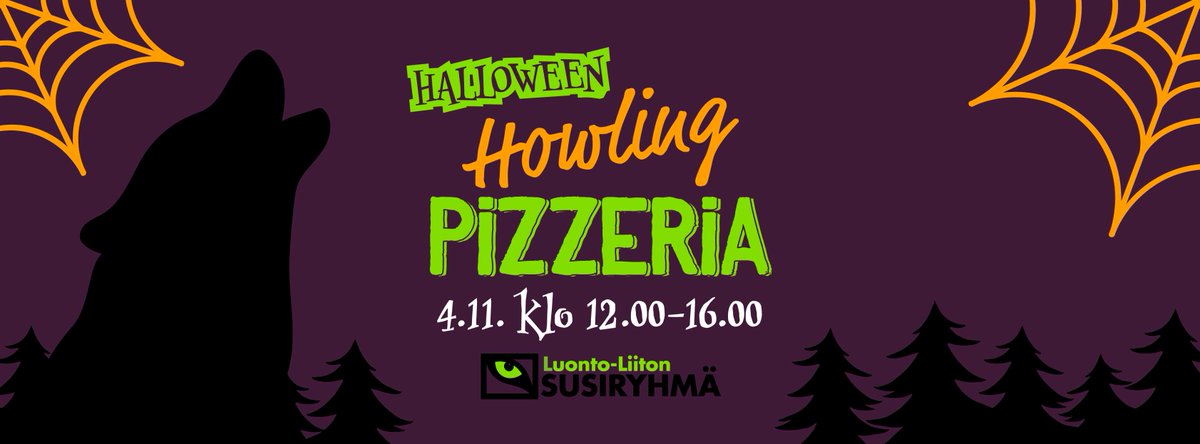 wolfactiongroup's tweet photo. Susiryhmä järjestää pitsatempauksen Harjun nuorisotalolla. Kaikki tarjoilut vegaanisia. Tervetuloa! :) https://t.co/ESieEzghJJ