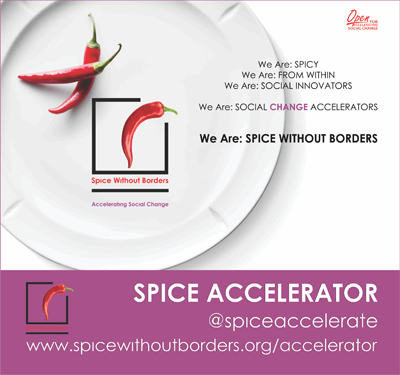 spicewob's tweet photo. We are: SPICE WITHOUT BORDERS ~ Accelerating Social Change #SwB #Accelerate #SpiceTalks #SPICEFestival #BeSpiced #Training4Change https://t.co/zeuFf8Utqy