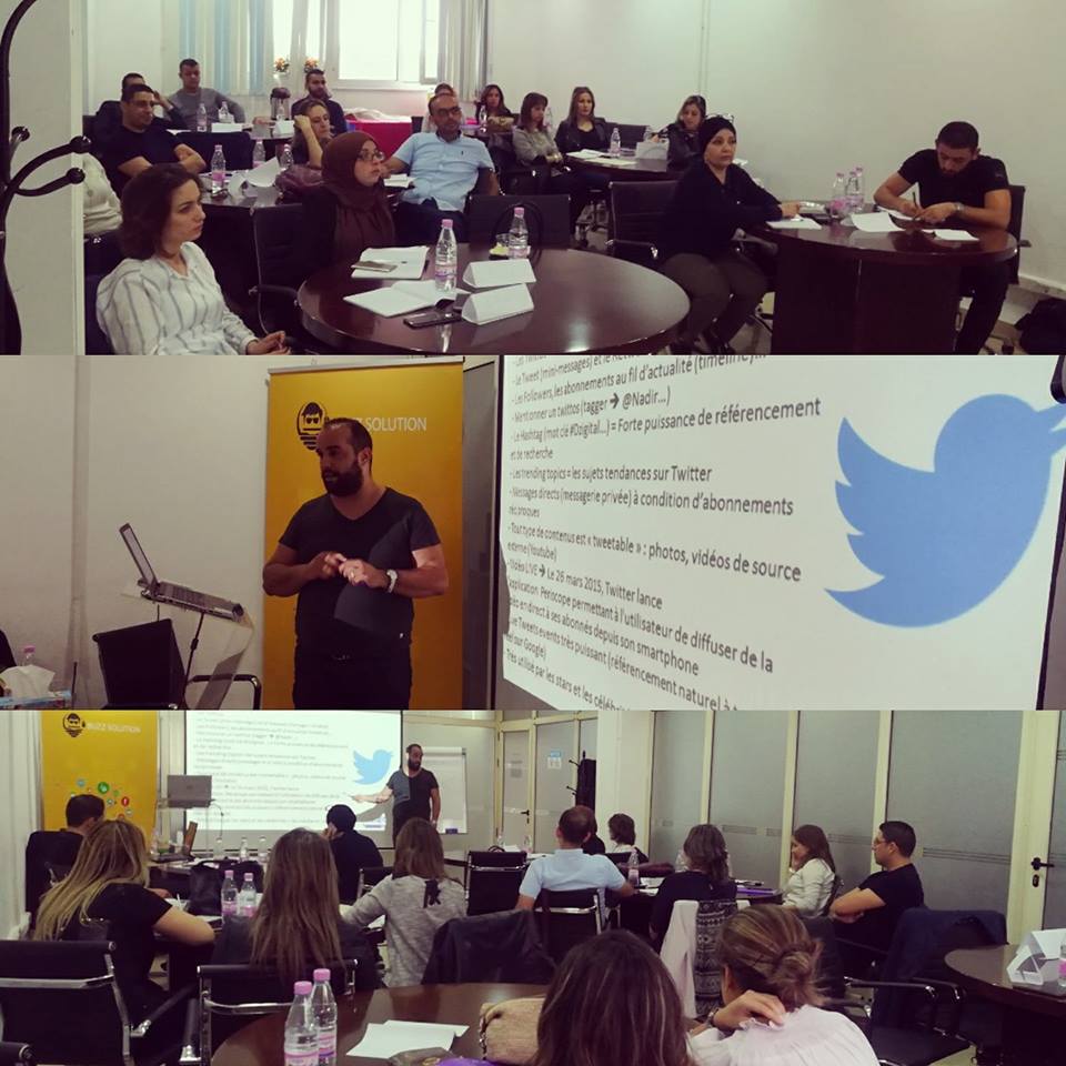 Qe3daDigital's tweet photo. #Live Deuxième jour de formation ,Magnifique ambiance et audience très dynamique,Bravo et Merci a tous les participants #Qe3daDigital https://t.co/Nj6tDW8Q6H