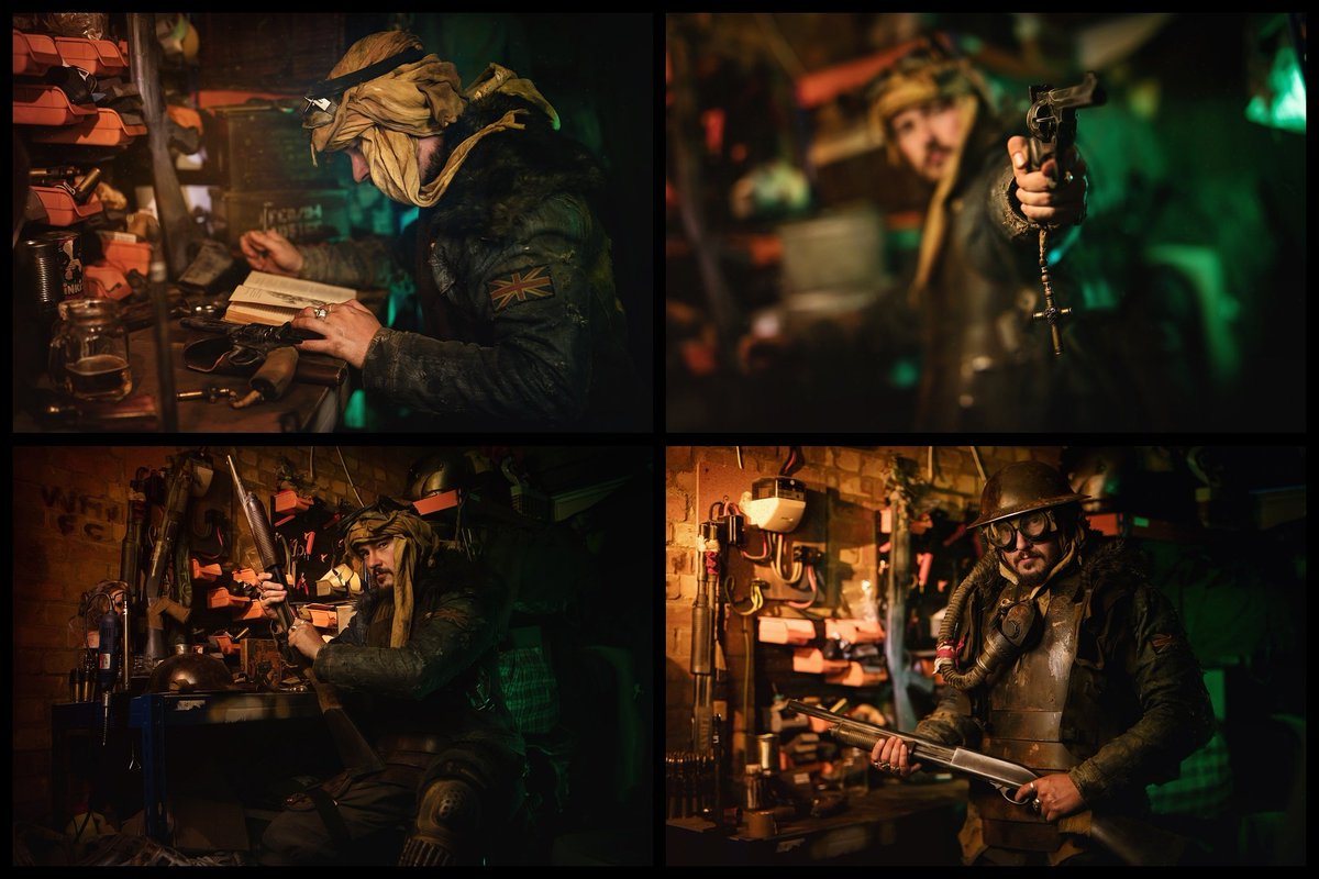 IamFaramon's tweet photo. I'm Kieran from the UK
I mostly punch cameras
#NoticeTheCosplayer
Cosplays featured @SymphoniaCP @Daiyame @BloodSpider #DustMonkey #Outlaw https://t.co/8fgVDk3tID