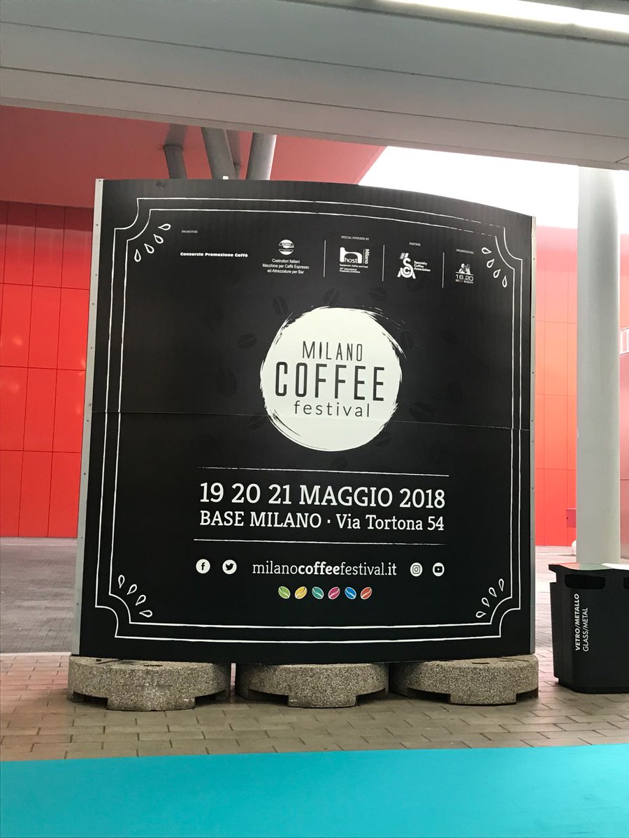 Ryoko_Tamada's tweet photo. #23ottobre #MilanoCoffeeFestival si presenta in occasione di @HostMilano alla Food-Technology Lounge al Pad.6 A20 B11 https://t.co/YFrGIVxTWn