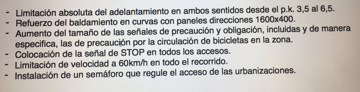 JoaquinLopezP's tweet photo. Aportamos soluciones de consenso para la seguridad vial en el municipio de #Águilas en accesos a #LosCollados #Aprobada ✅ https://t.co/KmRwdHqxeR