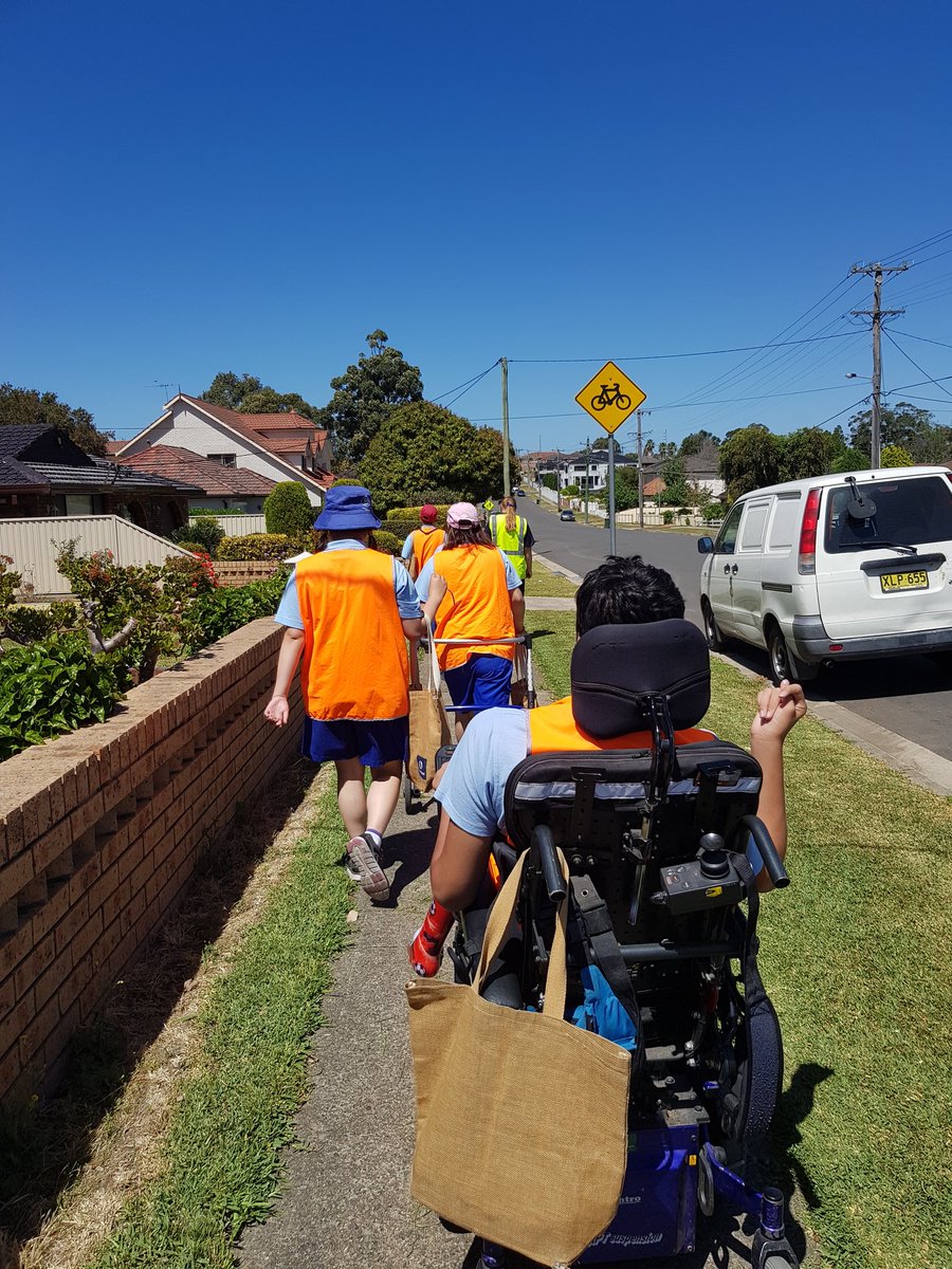 naomideluca's tweet photo. Every week these students deliver newspapers to the local homes. It also gives them extra money for the classroom #acuedu_p #spedchat https://t.co/TxSPttcURK