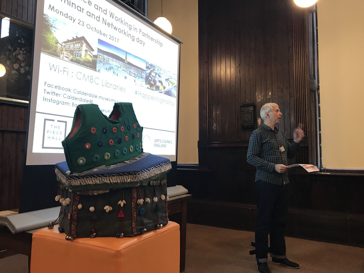 BankfieldMuseum's tweet photo. Great start to #HappeningHalifax networking &amp; seminar day #bankfieldmuseum #halifax welcome to all the heritage professionals! https://t.co/L7uSzqX7pT