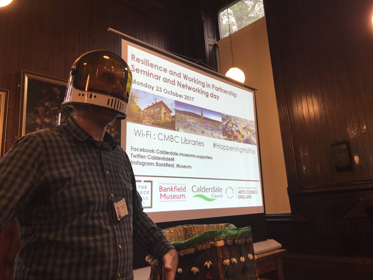 BankfieldMuseum's tweet photo. Great start to #HappeningHalifax networking &amp; seminar day #bankfieldmuseum #halifax welcome to all the heritage professionals! https://t.co/L7uSzqX7pT