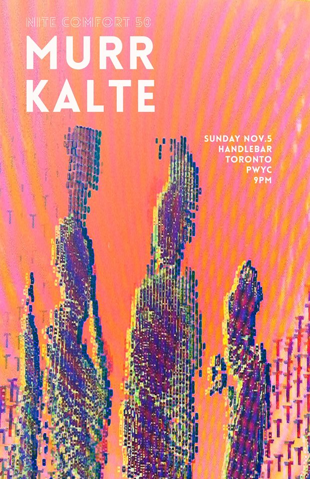 Kalte are very excited to be playing a show with Murr at Nite Comfort on Sunday November 5th! Find out more at kaltemusic.com/shows/kalte-li…