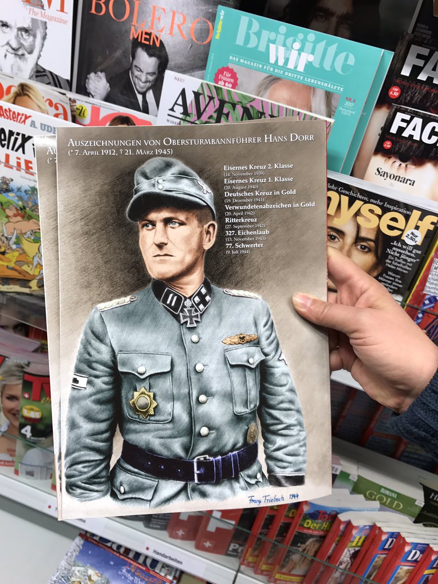 do_gross's tweet photo. Wie kommt der #Coop #Letzipark dazu, ein Nazimagazin zu verkaufen? @coop_ch https://t.co/o3WKz42FY9