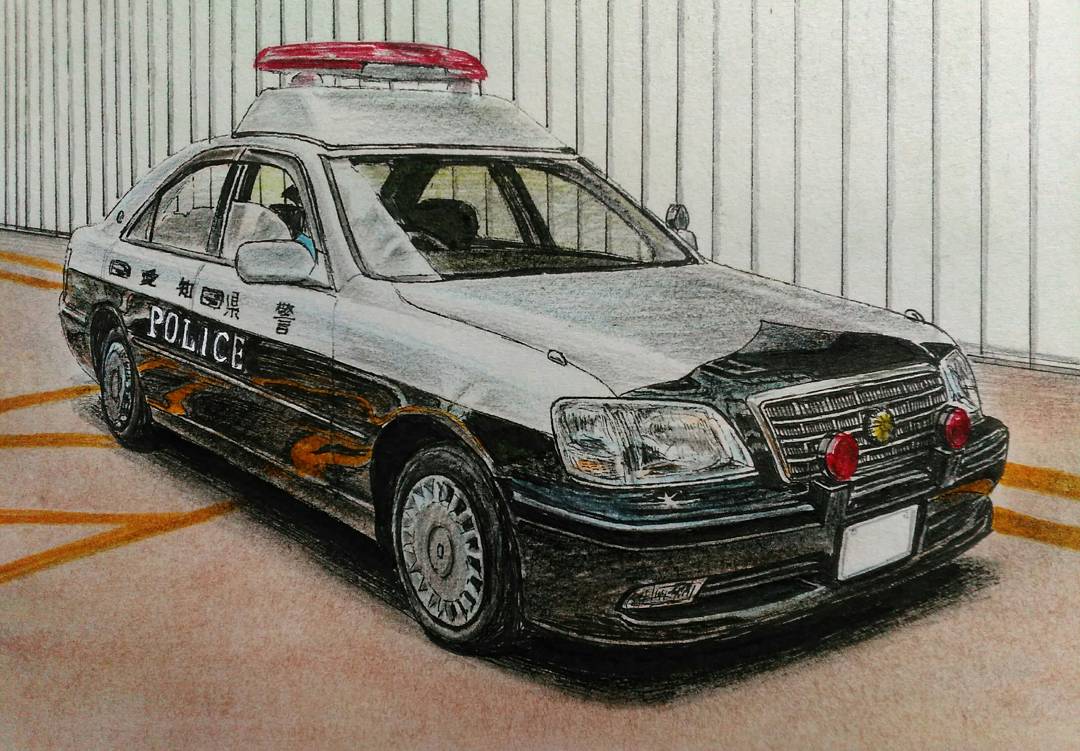 なしお 絵の依頼募集中 Pa Twitter トヨタ クラウン 11代目 17系 1999年 03年 パトカーは後期型2 0ロイヤルエクストラがベース 01年 05年 この世代のクラウン 17系 は ハードトップがなくなり アスリートが加わり ワゴン エステート が復活