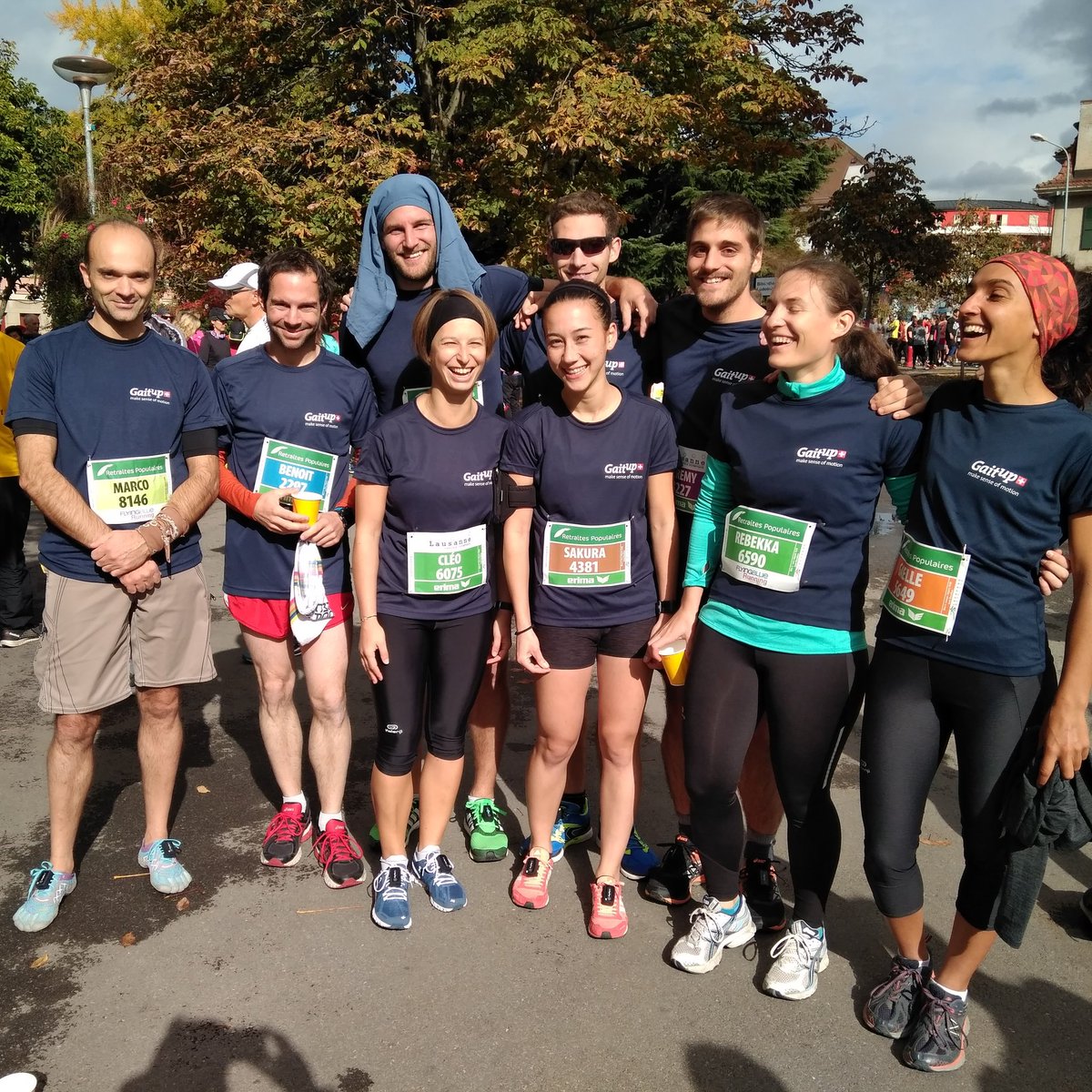 GaitUp's tweet photo. Gait Up team happy to have run the Lausanne semi-marathon! Congratulations !
#gaitup #makesenseofmotion #physilog #motionanalysis https://t.co/R5rnLEKi9W