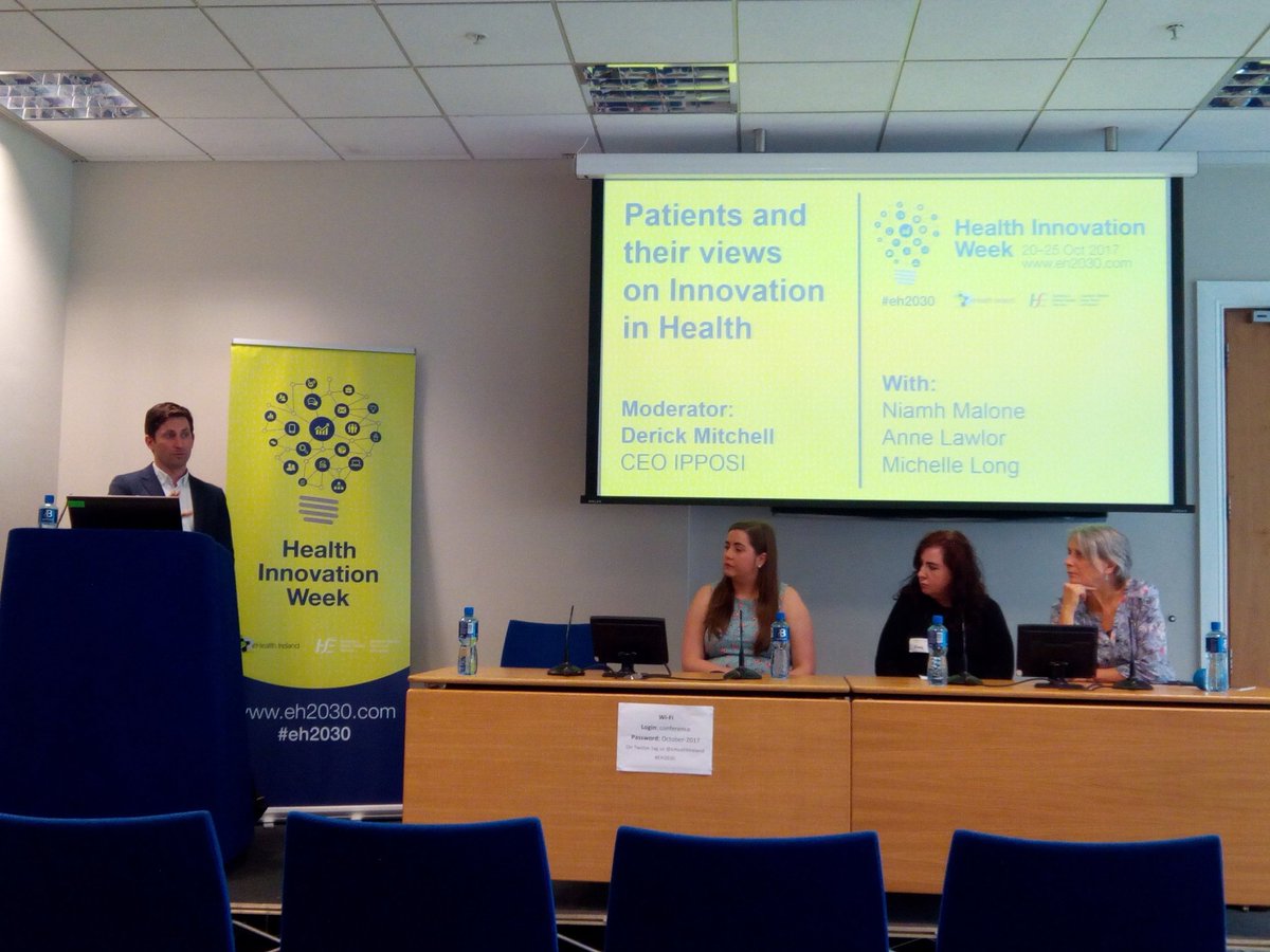 #EH2030 patients (you &amp; me) needs driving technology innovation in health care - the way it should be!