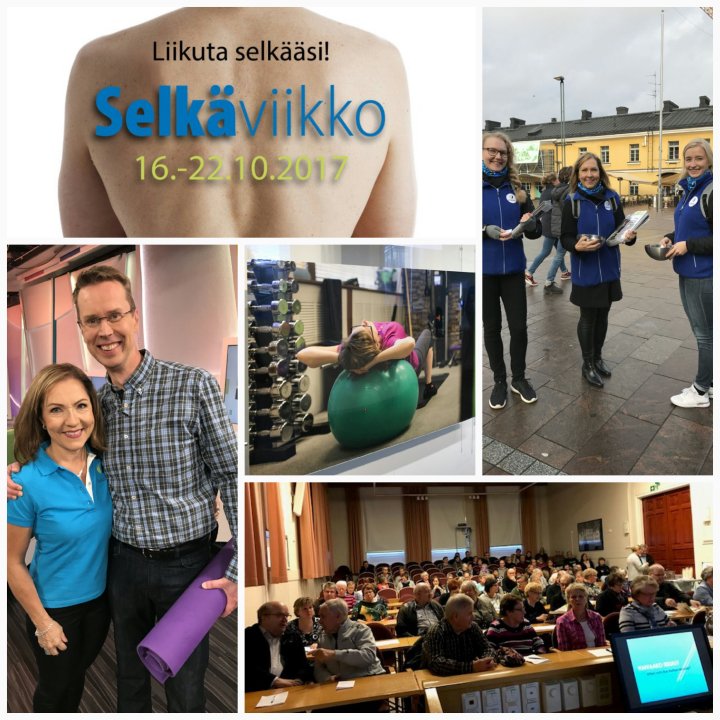 Selkaliitto's tweet photo. Kiitos kaikille #selkäviikko'on osallistuneille! Toivottavasti sinäkin liikutit selkääsi. #liikutaselkääsi #worldspineday #yourbackinaction https://t.co/mMTgyIwyUz