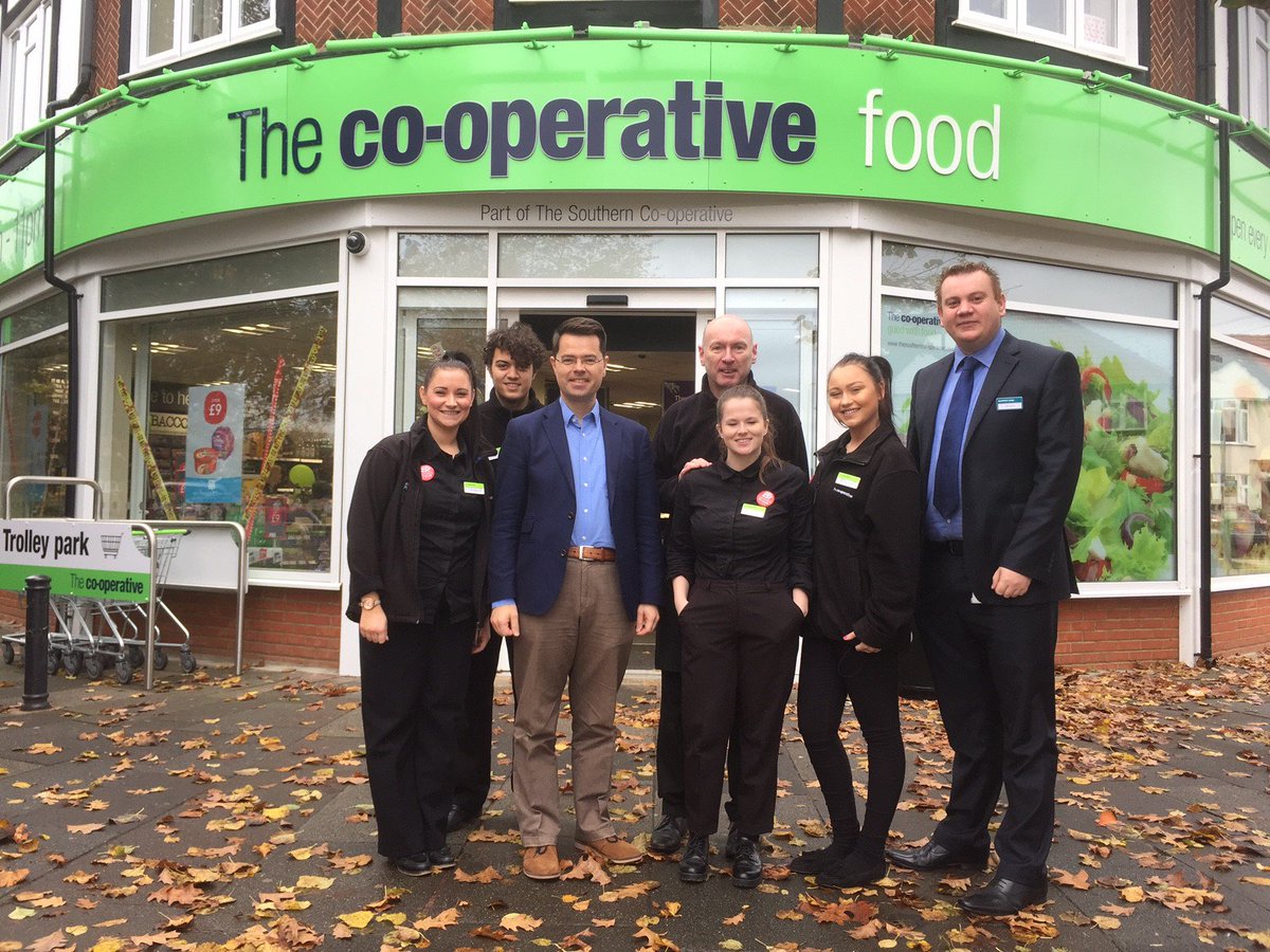 TheSouthernCoop's tweet photo. Here is @JBrokenshire MP meeting colleagues from our Sidcup Southern Co-op food store last week https://t.co/BhY5O3aUNH