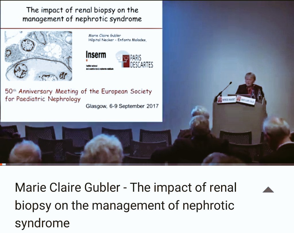 ESPN2017's tweet photo. Fifty years ago renal histology changed management of childhood nephrotic syndrome. Listen from the pioneers directly https://t.co/7EIc2OUdi4