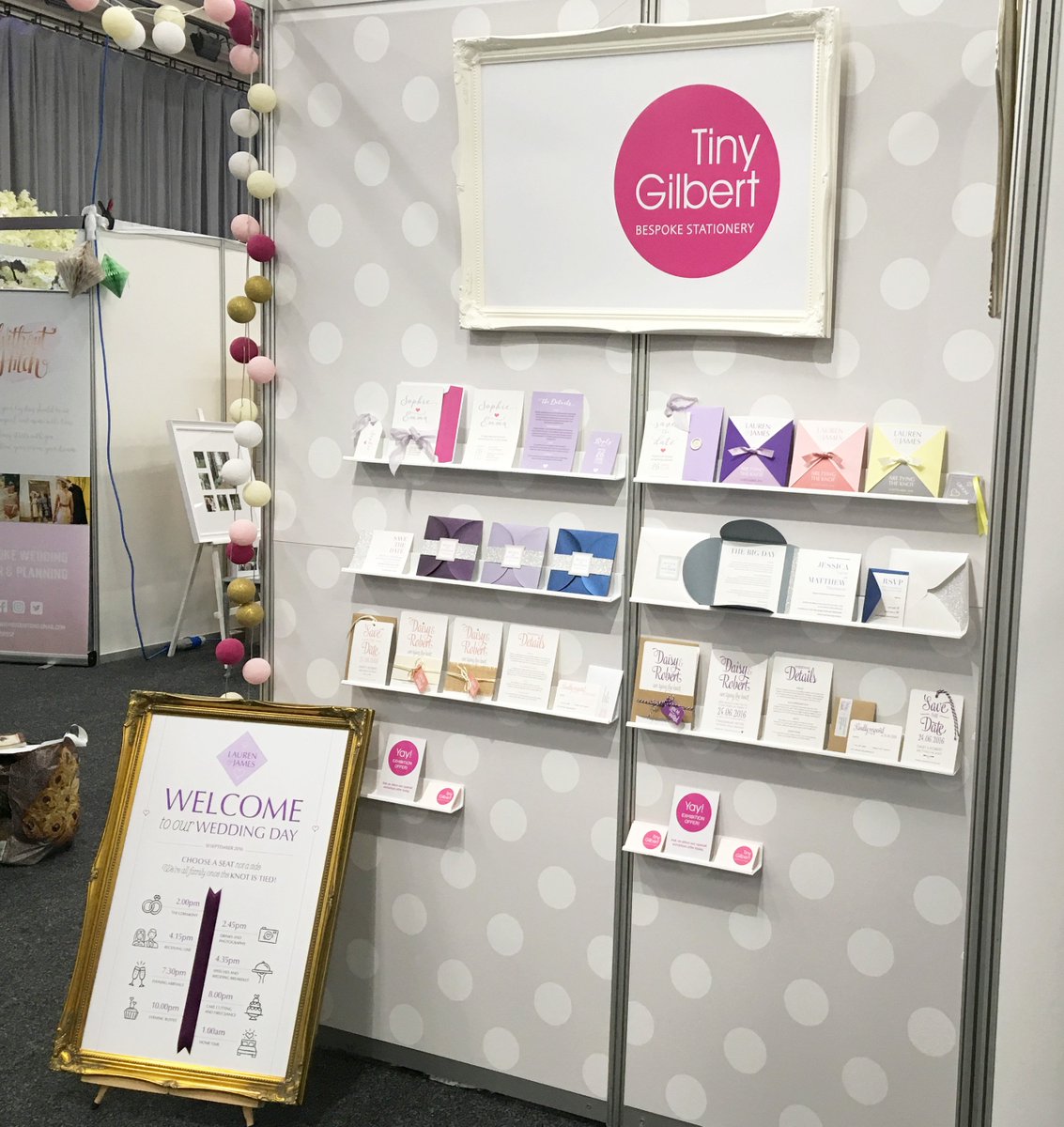 tinygilbertHQ's tweet photo. Had a fantastic time at the #Aberdeenshireweddingshow in association with @swdmagazine at the weekend. Thank you so much for having me!
And thank you to everyone who chatted stationery with me. I'd be thrilled to help create beautiful stationery for your special day x https://t.co/0YLtbJiTZK