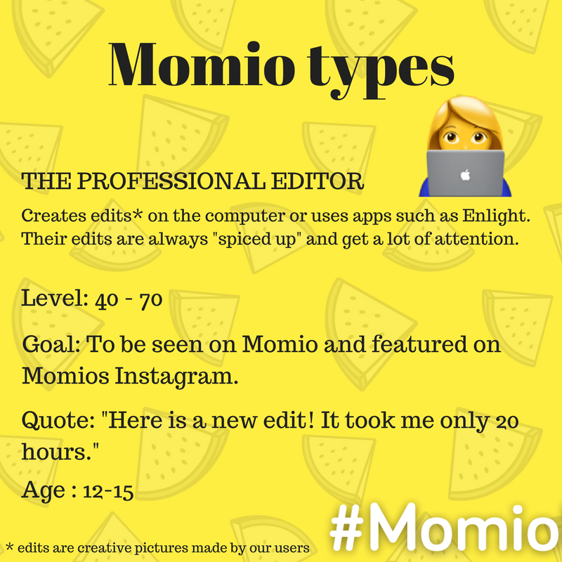 Momio_official's tweet photo. #Overheard on #Momio:
Kids doing their own research on Momio defining #SoMeTypes. π€π
#ThePRO #CreativeKids #MomioEdit https://t.co/wtbWdmjAo7