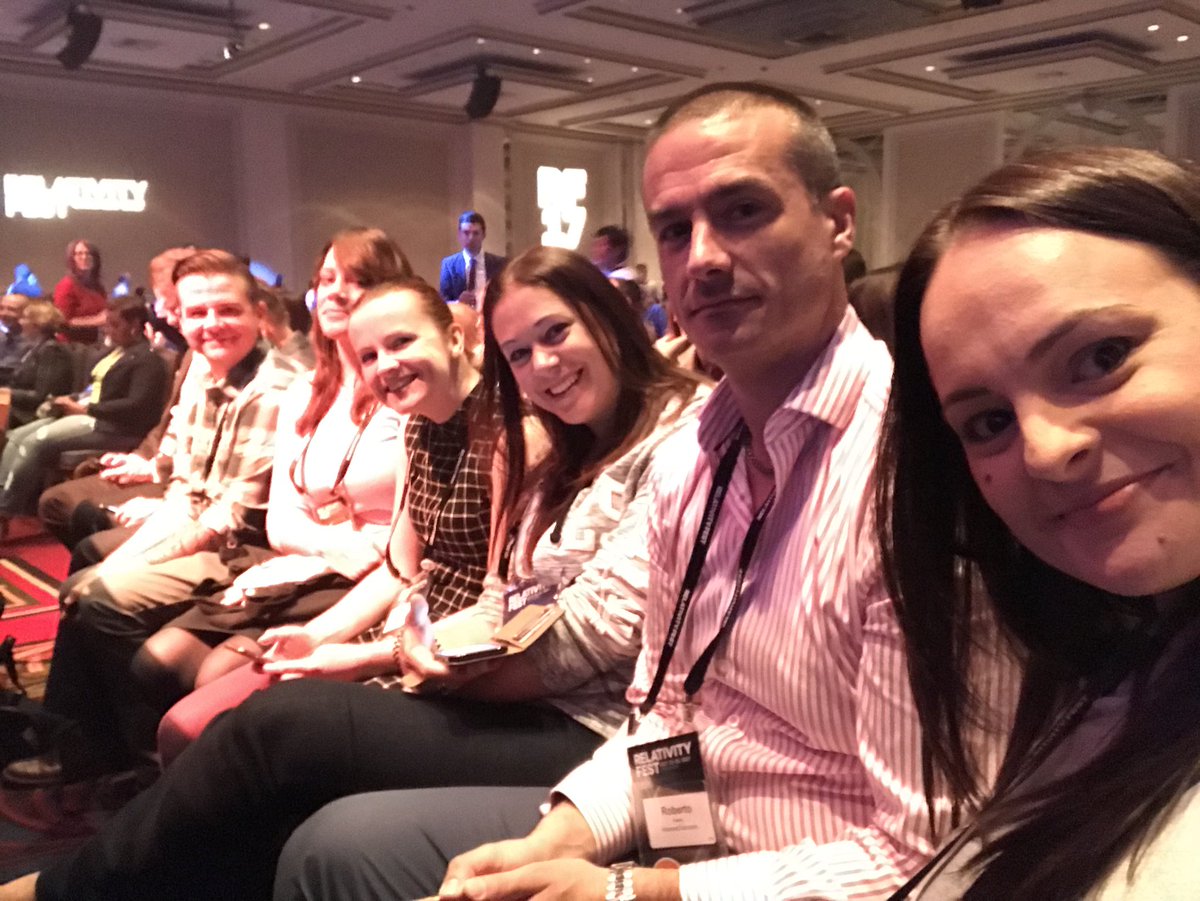 EmmaK01's tweet photo. Let’s do #RelativityFest #AdvancedDiscovery https://t.co/UCq9xSrpAq