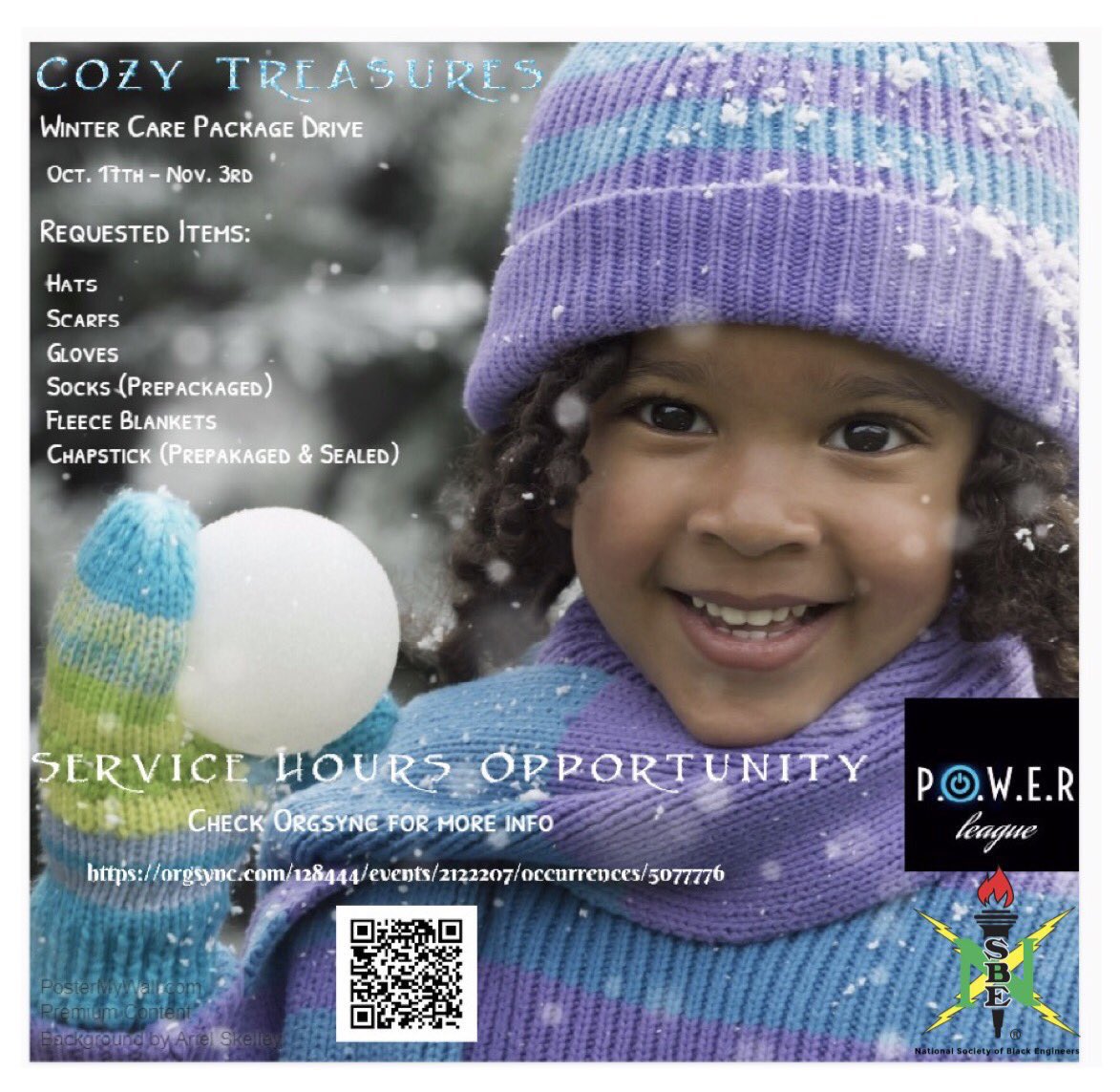 Press__POWER's tweet photo. Hey POWER fam! Don’t forget to donate to our Cozy Drive! Let’s go beyond warming hearts and help local kids stay warm all season long! https://t.co/5RMaSnYPgR