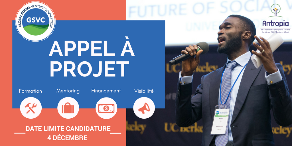 GSVC_ESSEC's tweet image. Etudiant? Jeune diplômé? Tu as un projet pour réinventer la société? La #GSVC est faite pour toi! Postule avant 4/12 gsvc-essec.org