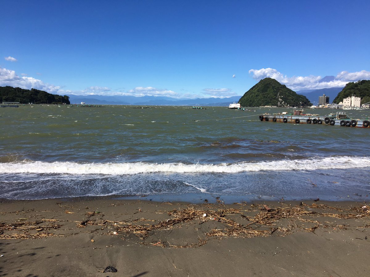 めんだこ 沼津産 波がね荒いの そして天気が良いの 沼津まちあるき