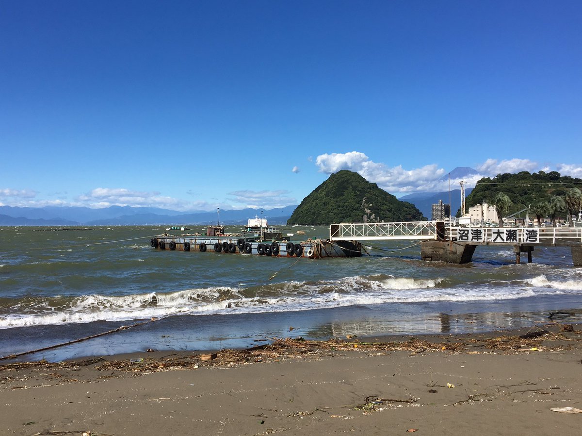 めんだこ 沼津産 波がね荒いの そして天気が良いの 沼津まちあるき