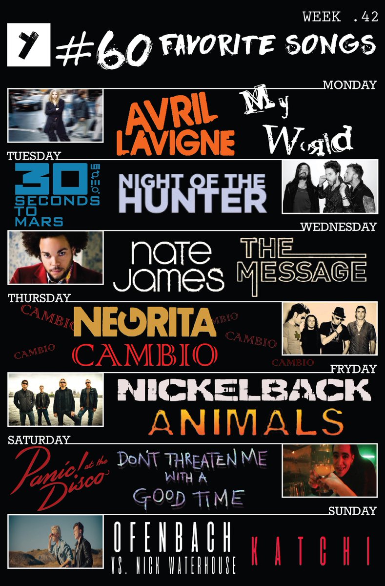 TheLyvers's tweet image. #TheLyversMusic #TheLyvers #42Week #60FavoriteSongs #Recap #StrangerThings #neckdeep #ASITIS #Realfriends #TheWalkingDead  #MondayMotivation