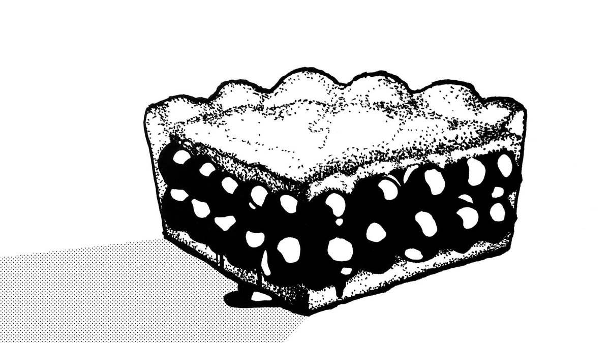 michael_aars's tweet photo. In honor of #NationalPieDay. It's also #NationalReadingDay. I'm pretty sure it's #NationalMakeCrapUpDay, but that's harder to draw.

#art #illustration #illustrator #comic #comics #makecomics #makingcomics #draw #picoftheday #sketchbook #inktober52 #inktober #pie #yum #ink #bw https://t.co/b4wcJnYrjb