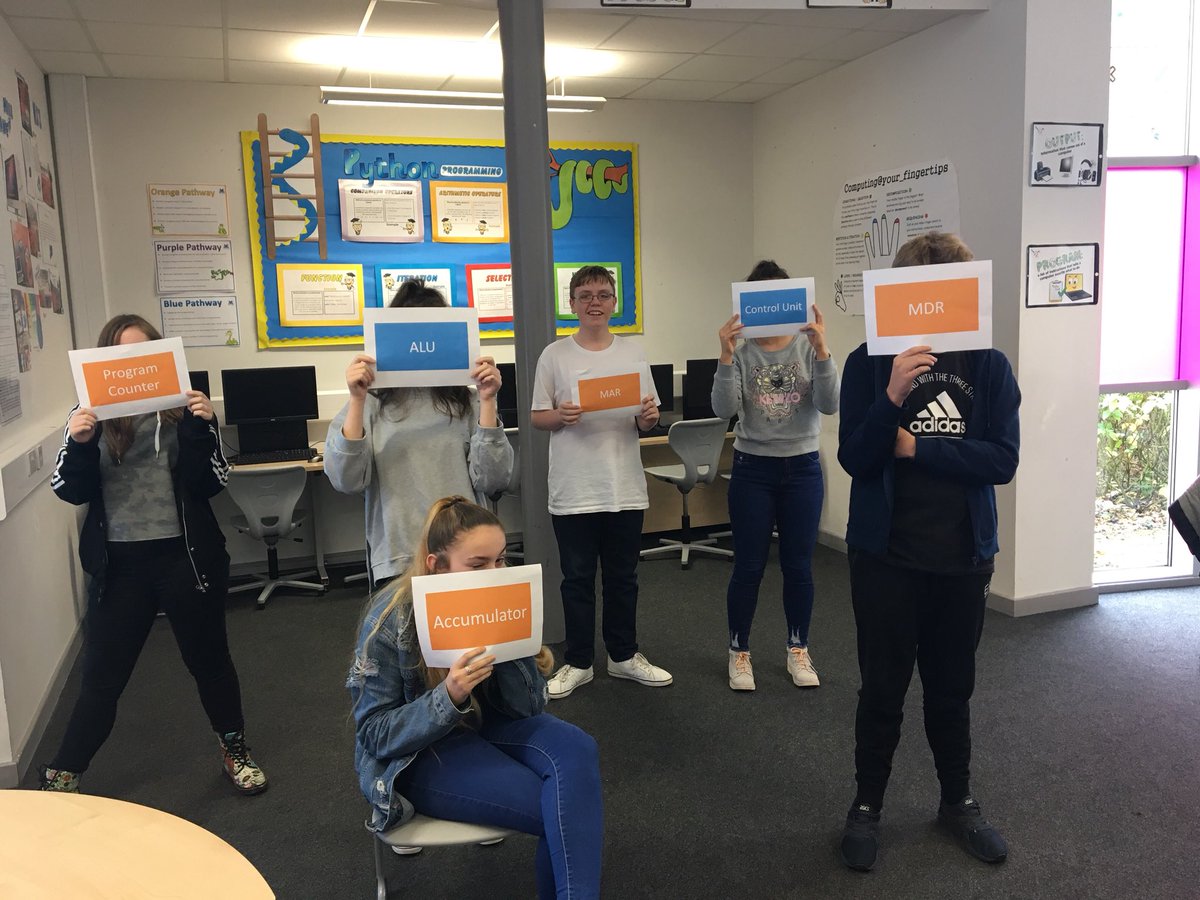 A360Sunderland's tweet image. Year 10 Half Term Computer Science Revision. Students revisiting; The CPU, Von Neumann Architecture, Memory and Storage. #GCSECS #OCR