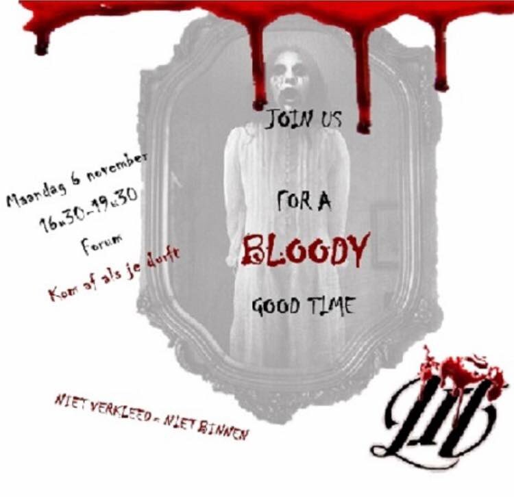 LRBarnum's tweet photo. Derde graders, you don't wanna miss this.
Kom maar af... if you dare 
👹🤡😈👻🎃 #1eEditie https://t.co/mZT0wLihhq