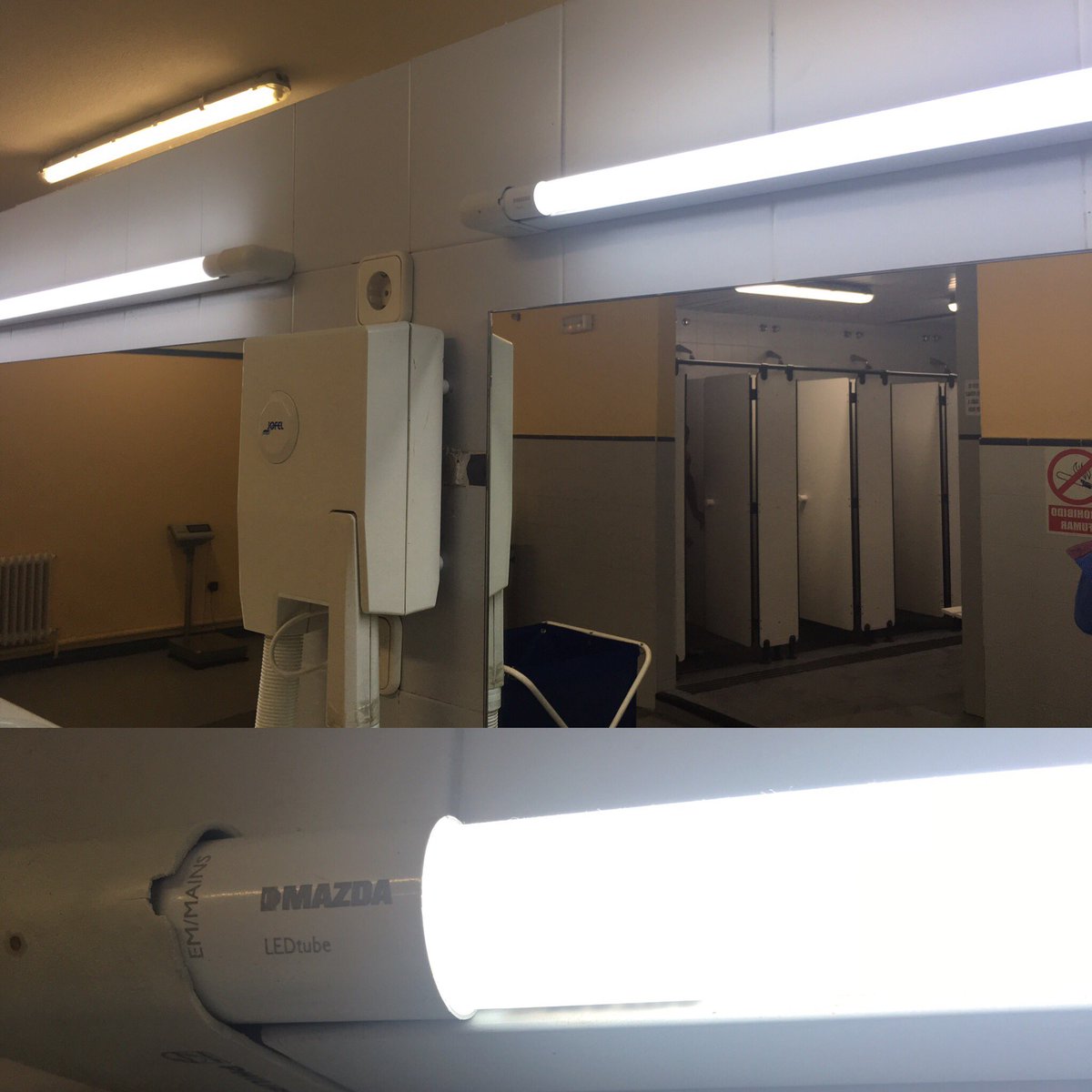 Qué bien sientan 💪 los primeros pasos de <a href="/MazdaLighting/">Mazda Lighting</a> en los vestuarios del <a href="/ccvmoficial/">Real Club de Campo Villa de Madrid</a> #beautiful #light