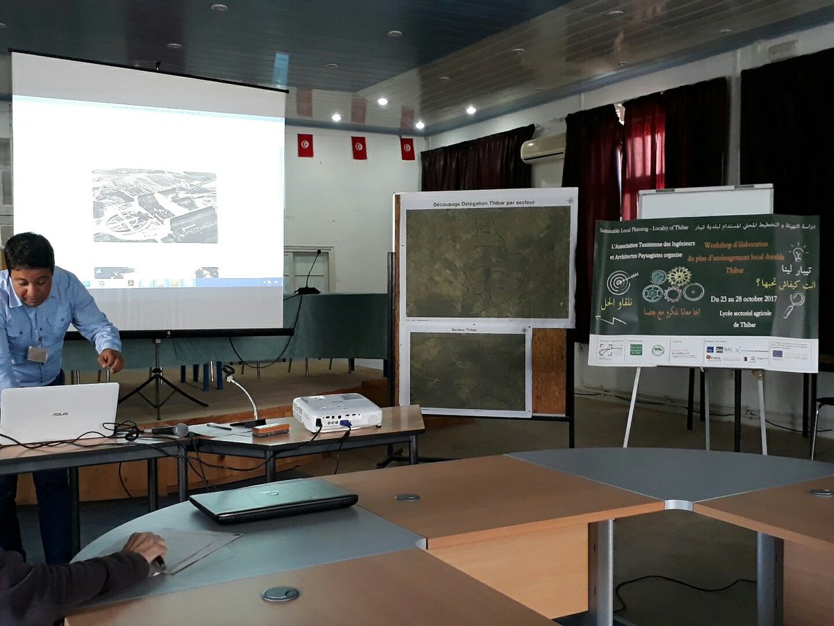 fat_trk's tweet photo. Professional #workshop #opening #Sustainable #Local #Planning - Locality of #Thibar @SouthMedCV @IntFedLandArch #TALAE #ASSOCIT #aapq https://t.co/mdCzF7Apse