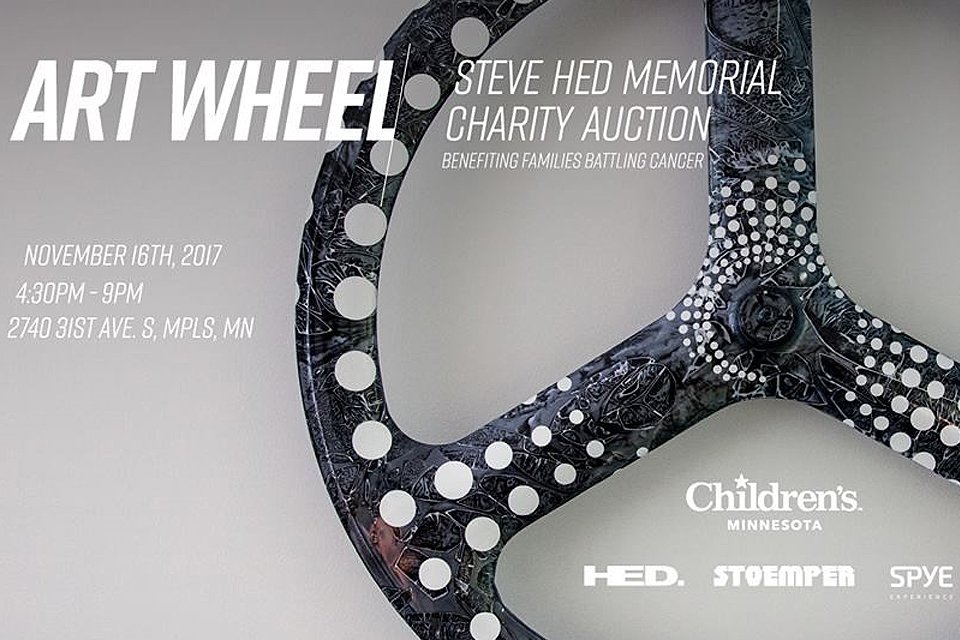 Art on <a href="/HEDCycling/">HED Cycling Products</a> wheels via <a href="/Spye_co/">Spye</a> &amp; <a href="/StoemperBikes/">Stoemper Bikes</a> for a very good cause. Please Share. headsetpress.co.uk/art-wheel-stev…